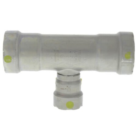 Escenografia 1 x 1 x 0.5 in. Steel Tee MegaPressG, Press x Press x Pipe Fitting, Black ES2934428